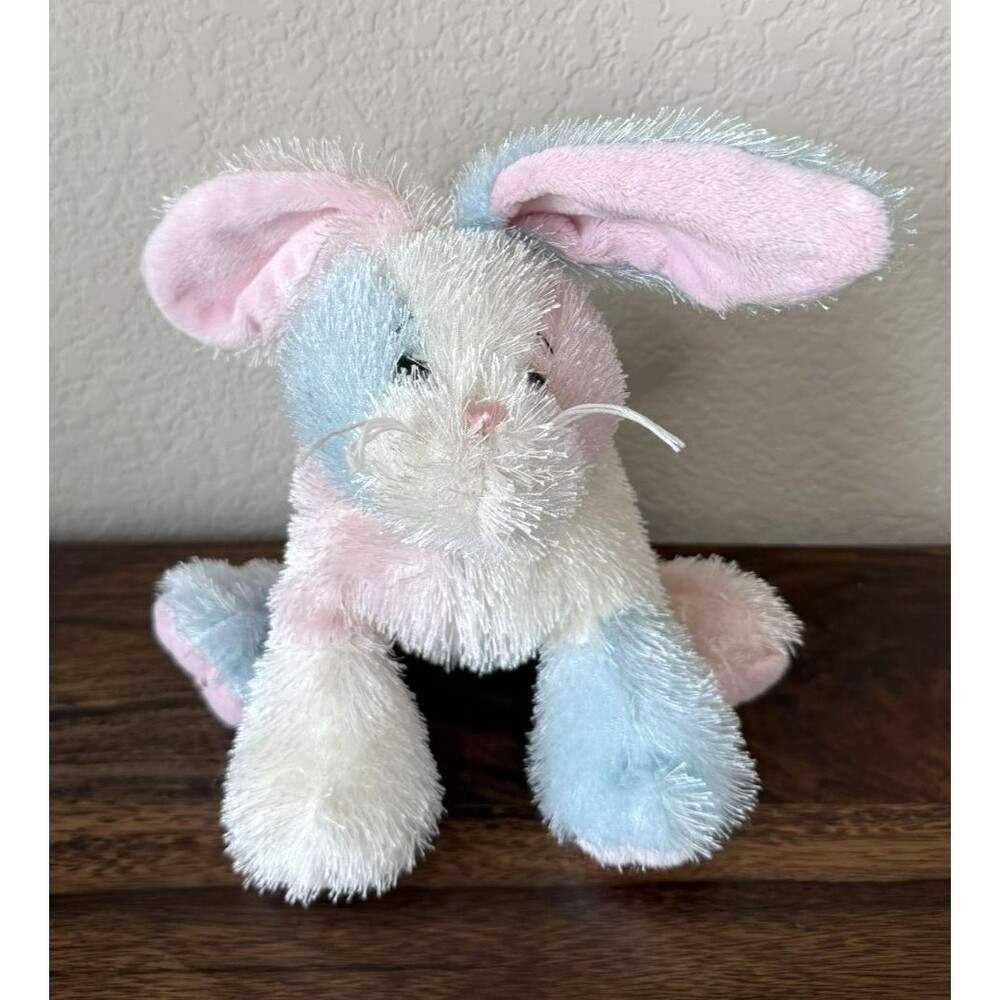Ganz Plush Bunny Webkinz Cotton Candy Pastel Baby Rabbit